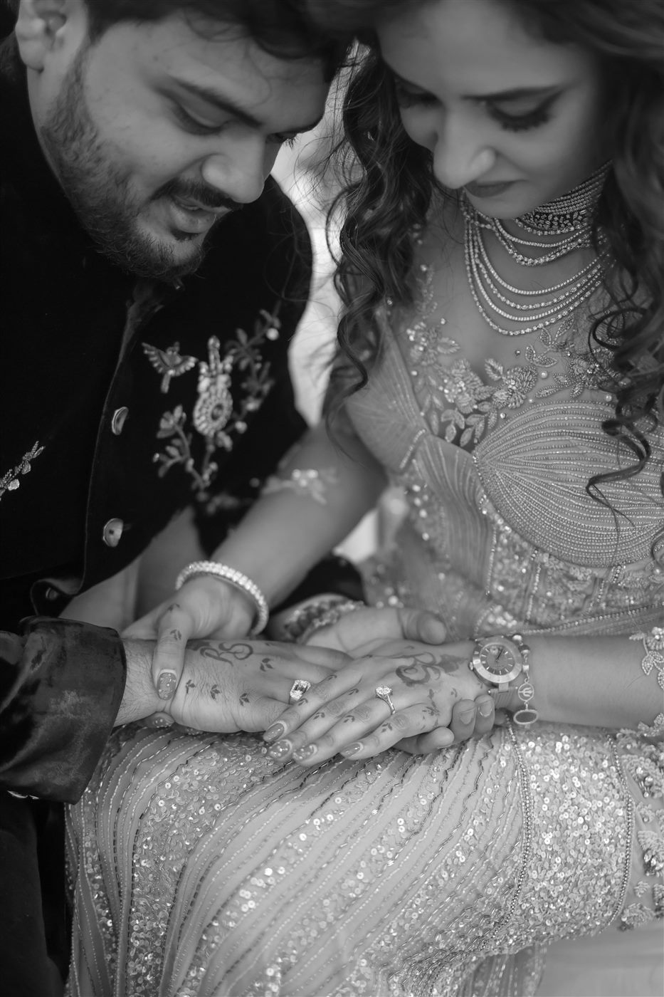 Rohit and Saniya portrait